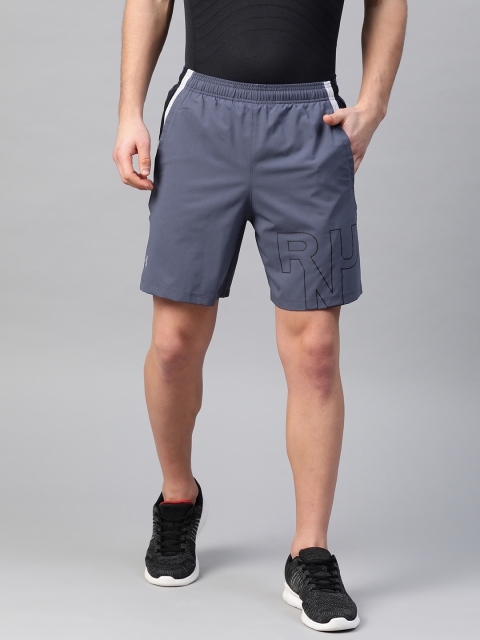 

UNDER ARMOUR Men Grey M UA Launch SW 7'' Graphic Sports Shorts