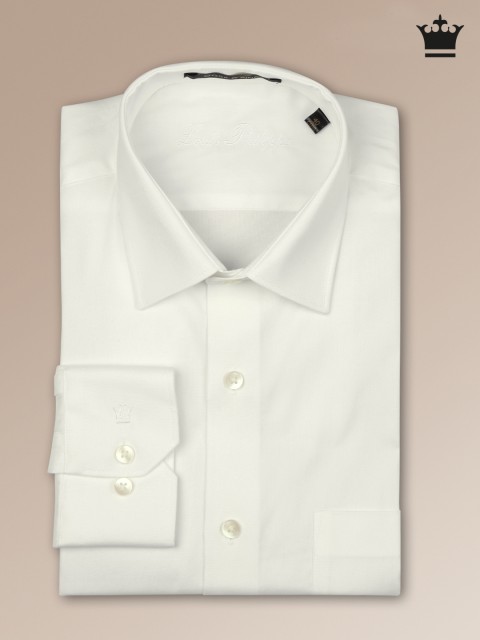 

Louis Philippe White Formal Shirt