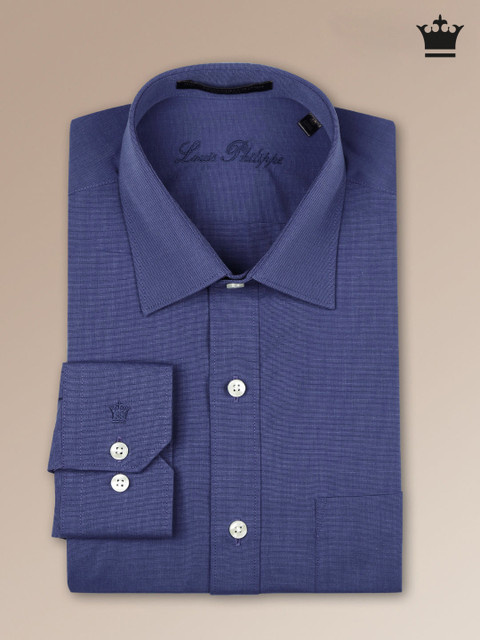 

Louis Philippe Blue Classic Fit Formal Shirt