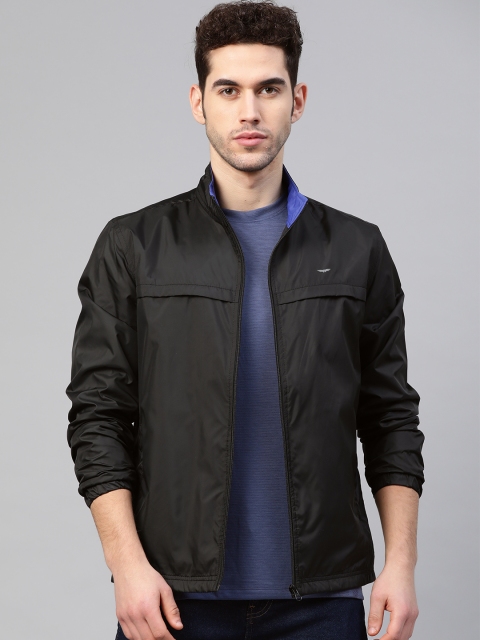 

Park Avenue Men Black Slim Fit Solid Tailored Jacket
