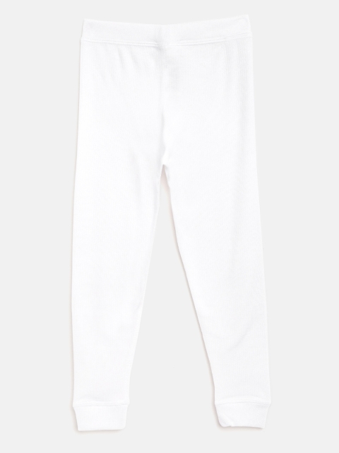 

Marks & Spencer Boys White Self-Striped Thermal Bottoms