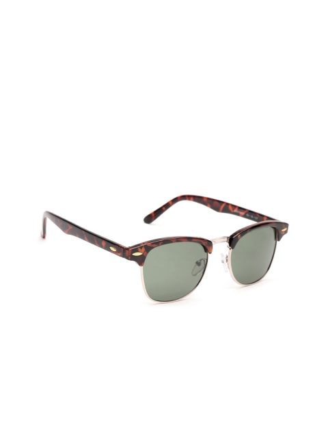 

COOLWINKS Unisex Browline Sunglasses S35C5601, Green