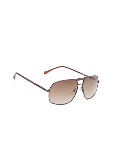 

COOLWINKS Unisex Aviator UV Protected Sunglasses S15B6448, Brown