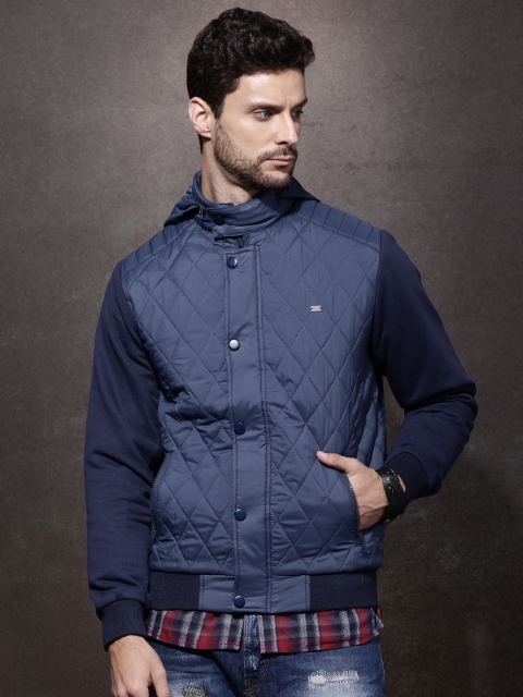 

Roadster Blue Hooded Jacket