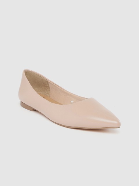 

Carlton London Women Nude-Coloured Solid Ballerinas