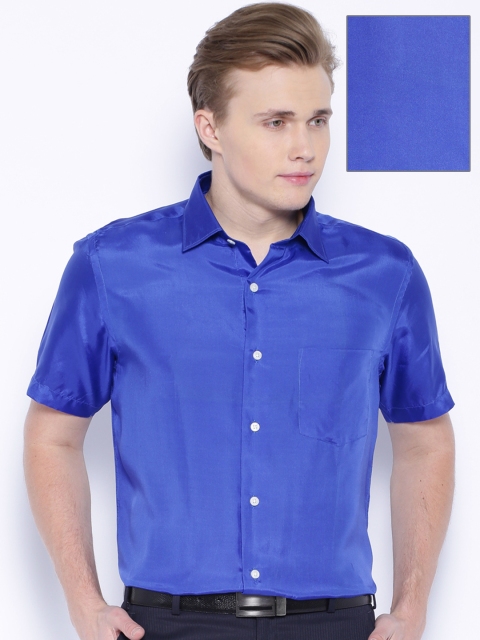 

Arrow Blue Silk Formal Shirt