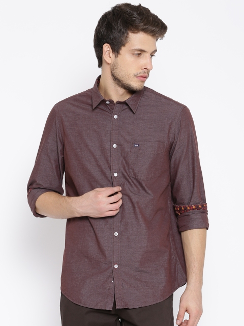 

Arrow Sport Brown Hudson Fit Casual Shirt