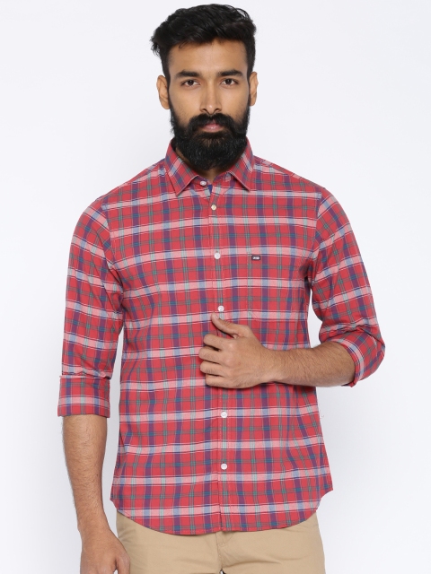 

Arrow Sport Red Checked Hudson Fit Casual Shirt