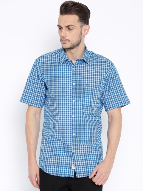 

Arrow Sport Blue Checked Regular Sport Fit Casual Shirt