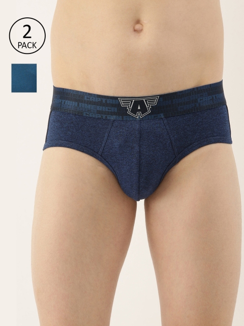

Zoiro Men Pack of 2 Briefs, Blue