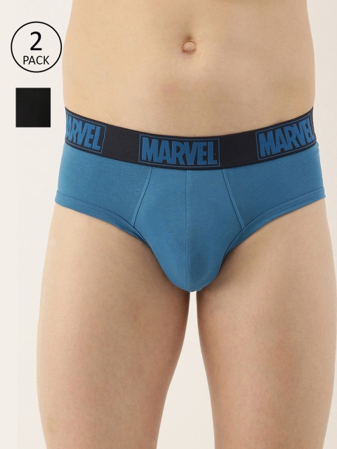 

Zoiro Men Pack Of 2 Basic Briefs Marvel # M11, Blue