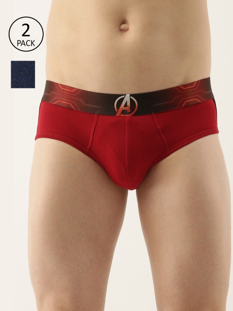 

Zoiro Men Pack of 2 Briefs, Red