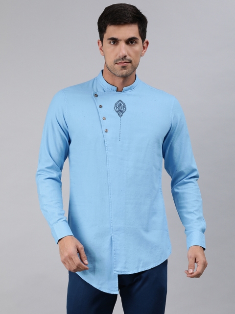 

Ethnix By Raymond Men Blue Kurta