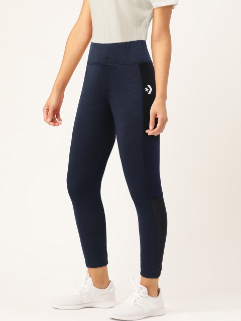 

Converse Women Navy Blue Solid Tights