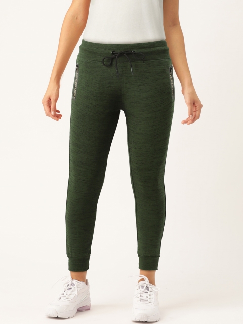 

Converse Women Olive Solid Slim Fit Joggers