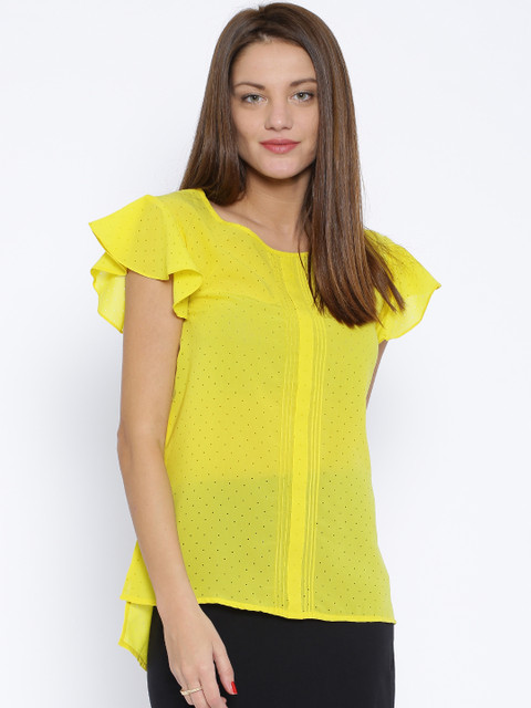

Park Avenue Woman Yellow Top