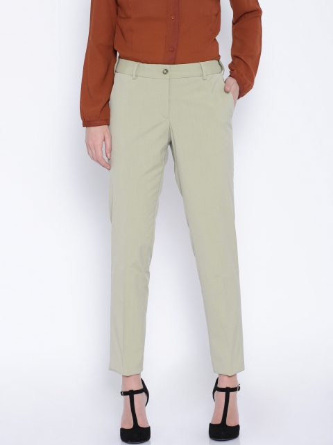 

Power Avenue Woman Beige Power Skinny Formal Trousers
