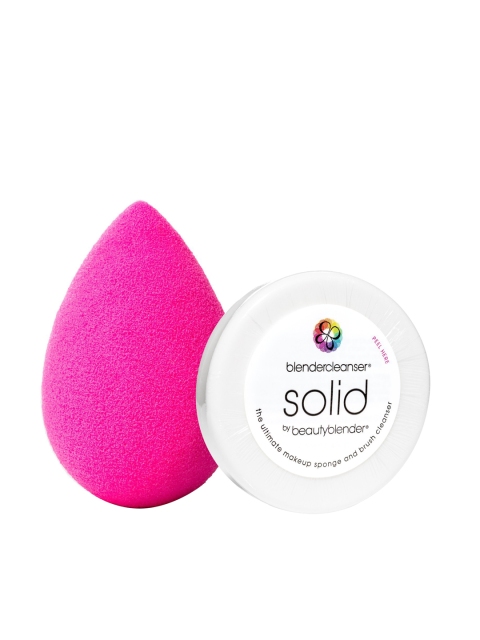 

Beautyblender Original Pink Mini Makeup Sponge with Brush Cleanser