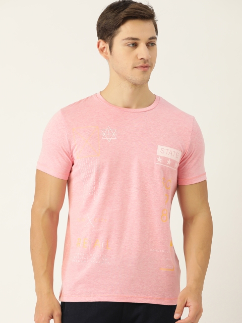 

Sweet Dreams Men Pink Printed Lounge T-shirt