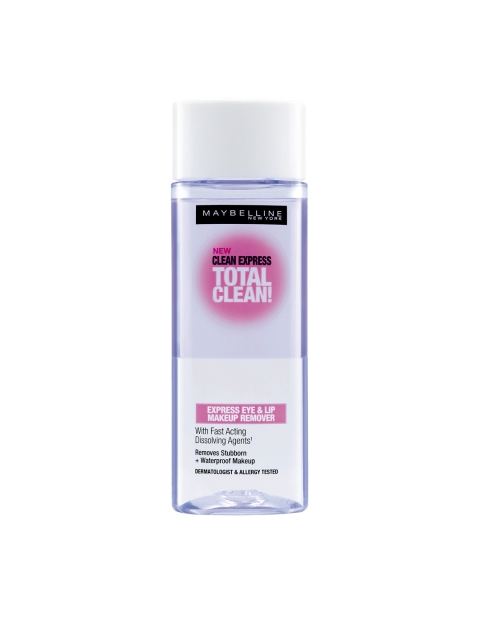 

Maybelline Clean Express Total Clean Makeup Remover, White