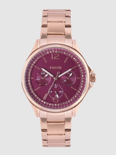 

Fossil Women Magenta Sadie Analogue Watch ES4926