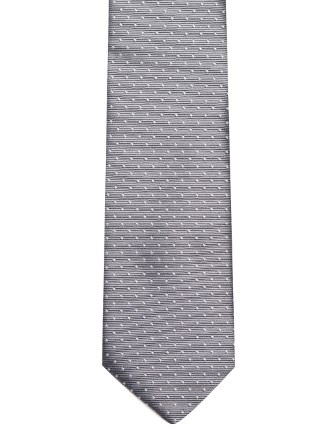 

Marks & Spencer Grey & Off-White Woven Design Broad Tie