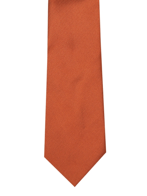 

Marks & Spencer Rust Orange Solid Broad Tie