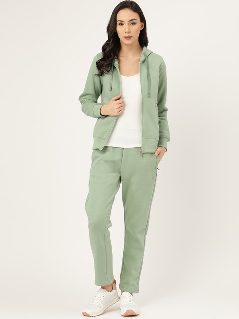 

Okane Women Mint Green Solid Track Suit