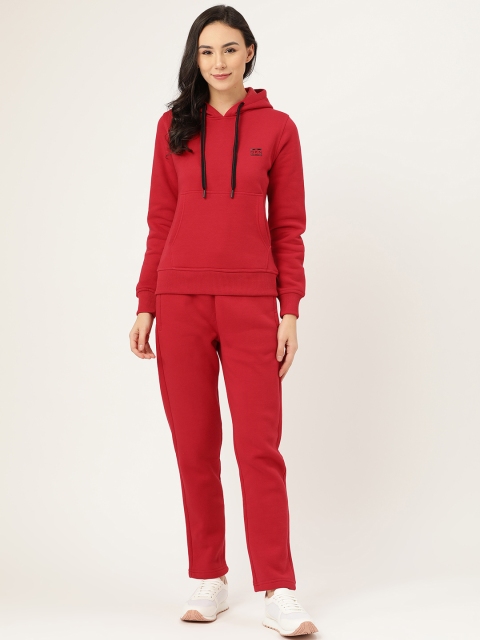 

Okane Women Red Solid Track Suit