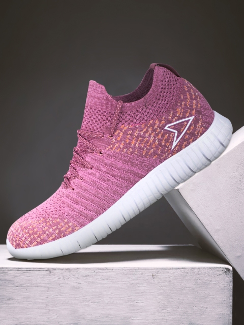 

Power Women Purple Mesh Running Shoes