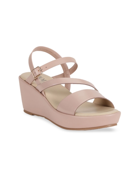 

Mode by Red Tape Women Pink Solid Heels