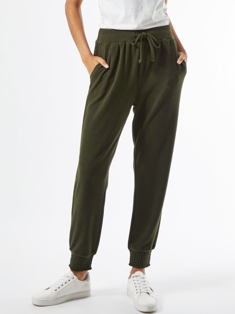 

DOROTHY PERKINS Women Green Solid Winter Joggers