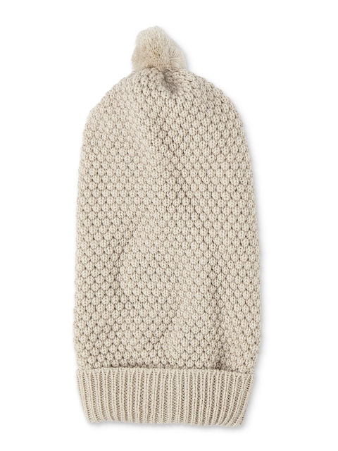 

Kosha Women Beige Self Design Beanie