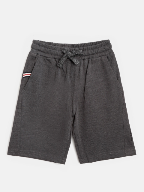 

Sweet Dreams Boys Charcoal Grey Solid Lounge Shorts