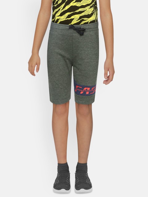 

Sweet Dreams Boys Olive Green Solid Lounge Shorts