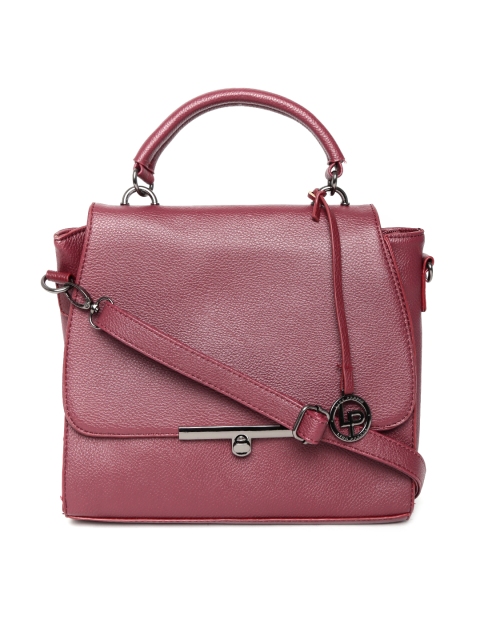 

Lino Perros Maroon Handbag with Sling Strap