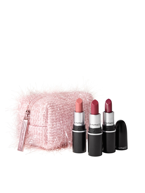 

M.A.C Fireworked Like A Charm Mini Lipstick Kit, Pink