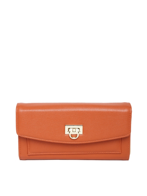 

Lino Perros Orange Textured Wallet