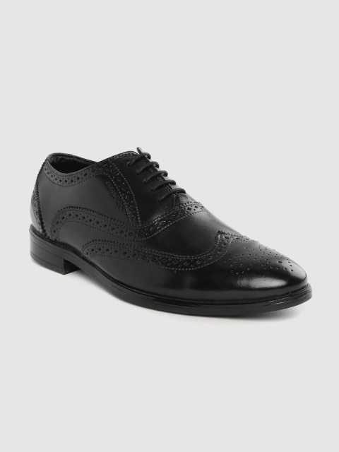 

CLOG LONDON Men Black Leather Formal Brogues