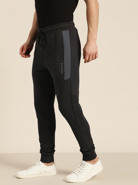 

Invictus Indoor Men Black Solid Pure Cotton Joggers