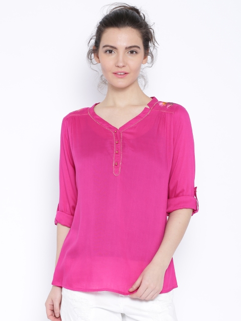 

Akiva Pink Top