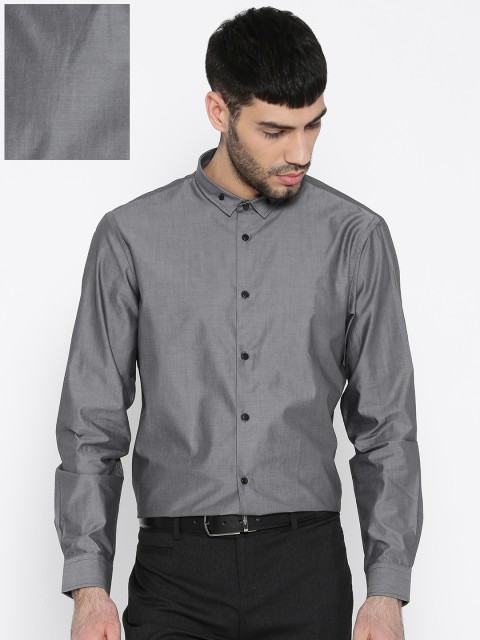 

Arrow New York Grey Slim Fit Formal Shirt