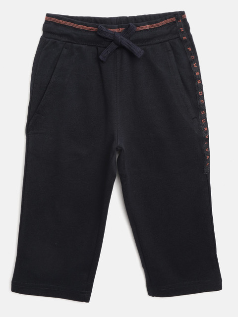 

Sweet Dreams Boys Navy Solid Knitted Lounge Shorts, Navy blue