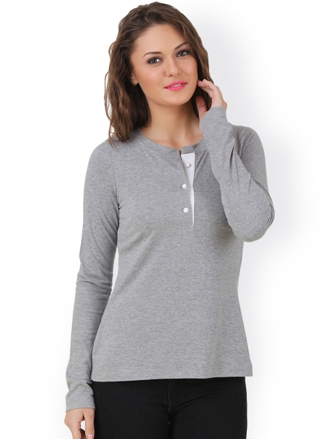 

Texco Grey Henley T-shirt