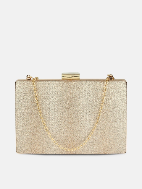 

DressBerry Gold-Toned Embellished Clutch