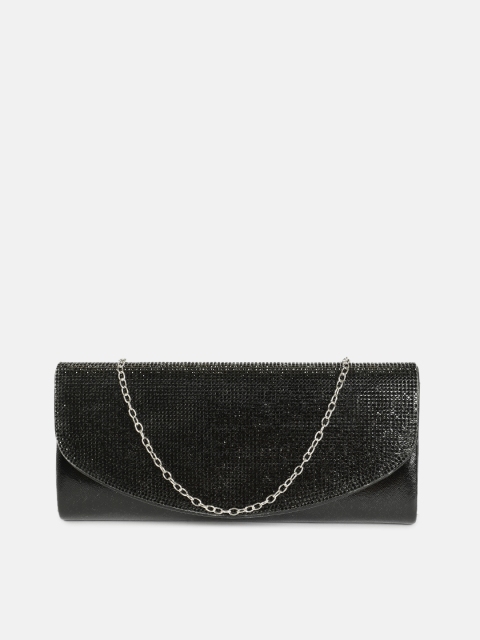 

Anouk Black Embellished Purse Clutch