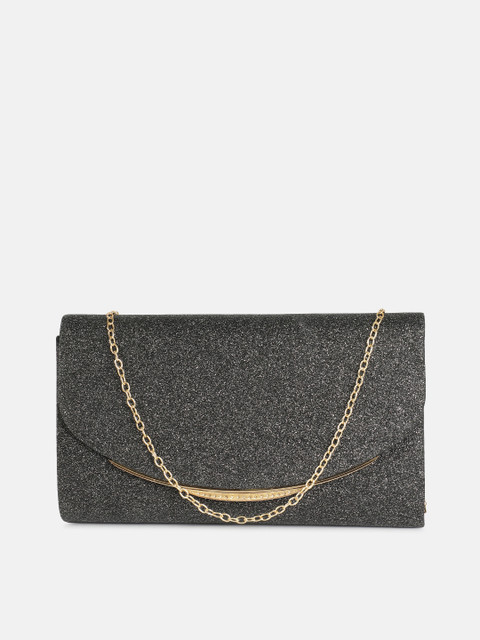 

Anouk Charcoal Grey Embellished Purse Clutch