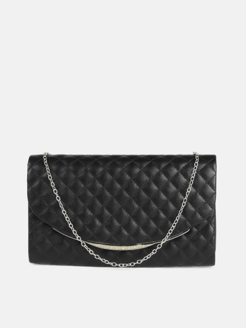 

DressBerry Black Quilted Purse Clutch