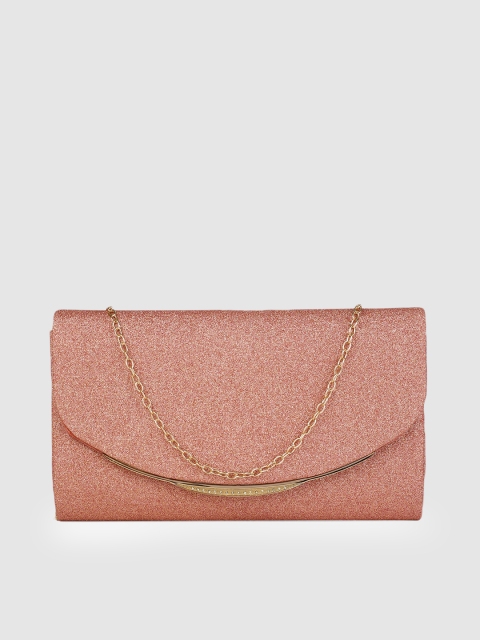 

Anouk Rose Embellished Envelope Clutch with Chain Strap