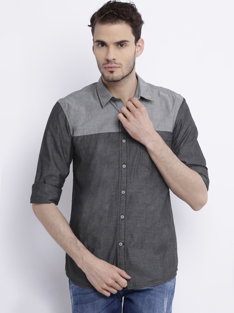 

Wrangler Black Casual Shirt